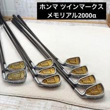 HONMA GOLF Twin Marks 2000-α 9pcs Iron Set 4-11/SW Flex-R3 3STAR No Head Cover