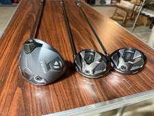 🔥MINT - TAYLORMADE QI35 LS DRIVER 10.5 + QI35 TOUR FAIRWAY WOODS 15* & 21*🔥