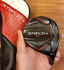 TaylorMade STEALTH 2 3W Fairway Wood 15 Head Cover Excellent JAPAN